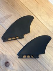 LOK BOX Rainbow Fin ツインフィン 黒 サーフィン - メルカリ