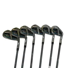 【中古】 テーラーメイド SIM MAX・OS  7S アイアンセット IR TENSEI BLUE TM60(IR) (フレックスS) メンズ 男性用 右利き 右用 Cランク ゴルフクラブ