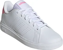 アディダス adidas アドバンコートベース 2.0 キッズ ジュニア 子ども シューズ 靴 スニーカー 軽量 レギュラーフィット 通学 通園 お出かけ 普段履き 買い物  ID3886 フットウェアホワイト/ブリ