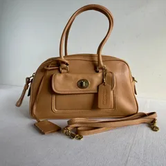 Vintage Coach Penelope Doctor Bag Satchel Camel Leather Rare