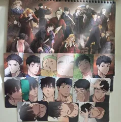 JMEESHOP BOMTOON 사화 カレンダー 해뜨는ジップ 水辺の夜 コレクション トレカ カルポ