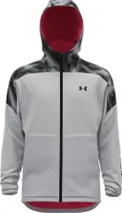 アンダーアーマー UNDER ARMOUR UAトリコット ラインド ウーブン ジャケット メンズ アウター 撥水 裏起毛 防寒 寒さ対策 スポーツウェア トレーニングウェア ランニング ジム ストレッチ  1381345 014 HGY