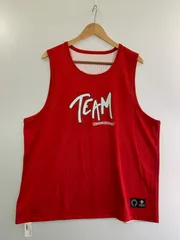 【中古】 CHROME HEARTS クロムハーツ 24SS PRO FORM TEAM BASKETBALL JERSEY MATTY BOY マッティボーイ メッシュジャージ タンクトップ トップス   【190-240516-yn-22-MIN】