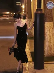 新品 未使用 レディース ウェディングドレス フォーマルドレス パーティードレス エレガントマーメイドドレス スパンコールひざ丈パーティー用