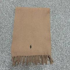 ラムウール100 ポロ ラルフローレン イタリア製マフラー B