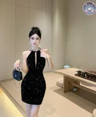 新品 未使用 レディース ウェディングドレス フォーマルドレス パーティードレス ゴージャスなスパンコールミニドレス　結婚式　パーティー用　年中対応