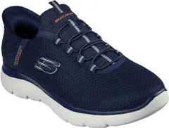 スケッチャーズ SKECHERS スリップインズ サミッツ ハイレンジ Slip-ins SUMMITS-HIGH RANGE シューズ 靴 スニーカー メンズ ハンズフリー 洗濯機洗い可能  232457 NVY ネイビー 26.0