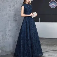 新品 未使用 レディース ウェディングドレス フォーマルドレス パーティードレス 繊細な花柄レースにビジューが美しい 半袖 イブニングドレス