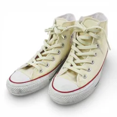 コンバース CONVERSE オールスターR リアクト ハイカットスニーカー 24.5㎝ キナリ キャンバス地