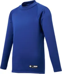 デサント DESCENTE ジュニアハイネック長袖アンダーシャツ キッズ シャツ アンダーシャツ ハイネック トップス 練習 練習着 試合 軽量 着心地 快適 部活 通気性  JSTD658 ROY ロイヤル