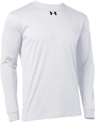 アンダーアーマー UNDER ARMOUR UAチーム ロングスリーブTシャツ メンズ レディース 長袖 トップス 吸汗 速乾 軽量 トレーニング クラブ シンプル 運動 練習 ドライ 部活動  1375590 101 WHITE MD