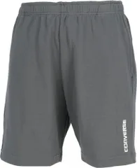 コンバース CONVERSE スウェットショートパンツ メンズ 短パン ハーフパンツ 半パン 半ズボン ボトムス 刺繍ロゴ 部活 トレーニング 練習 フィットネス ジム 通勤 通学 男性  CA231283 1800 チャコール