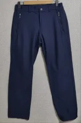 76サイズ) モンベル ネイビー 起毛 機能性 パンツ