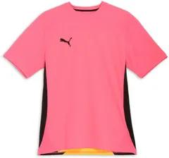プーマ PUMA サッカー INDIVIDUAL フットボール アルティメット 半袖シャツ メンズ Tシャツ トップス トレーニング 練習 アスリート 軽量 速乾性 クルーネック 練習着   659137 57 サンセットグロー