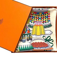 新品未使用】HERMES エルメス カレ70 パリのプロムナード スカーフ