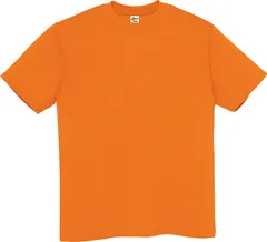 アイトス AITOZ Tシャツ 半袖 トップス ヘビーウェイト 部活動 チーム イベント クラス ニュアンス 屋外 野外 ボランティア メンズ 男性用 レディース 女性用 大人用  MT180 008 オレンジ