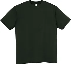 アイトス AITOZ Tシャツ 半袖 トップス ヘビーウェイト 部活動 チーム イベント クラス ニュアンス 屋外 野外 ボランティア メンズ 男性用 レディース 女性用 大人用  MT180 002 ブラック