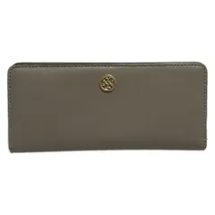 TORY BURCH(トリーバーチ) 長財布美品  - グレーベージュ レザー