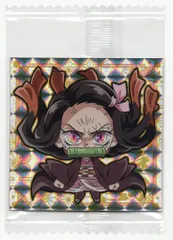 バンダイ ディフォルメシールウエハース 7弾/2620171 竈門禰豆子【重奏レア/未はがし】 4