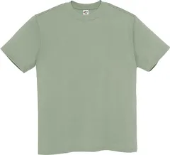 アイトス AITOZ Tシャツ 半袖 トップス ヘビーウェイト 部活動 チーム イベント クラス ニュアンス 屋外 野外 ボランティア メンズ 男性用 レディース 女性用 大人用  MT180 036 オリーブグレー
