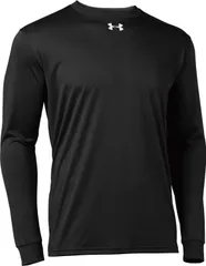 アンダーアーマー UNDER ARMOUR UAチーム ロングスリーブTシャツ メンズ レディース 長袖 トップス 吸汗 速乾 軽量 トレーニング クラブ シンプル 運動 練習 ドライ 部活動  1375590 001 BLACK 3XL