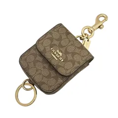 COACH(コーチ) キーホルダー(チャーム) - ブラウン×ダークブラウン