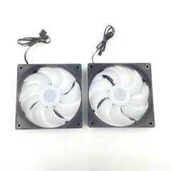 【全額返金保証】【最速発送】SCYTHE ファン ワンダースネイル 120 PWM 2400回転モデルＸ２点セット WS1225FD24-P 美品 動作確認済