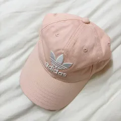 アディダス オリジナル ボールキャップ 帽子 ライトピンク