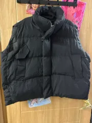 オーバーサイズ ダウンベスト