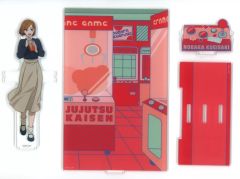 [중고] 아크릴 스탠드 아크릴 패널 쿠시 자키 노 장미 빅 디오라마 아크릴 피규어 [주술 환전] GiGO 한정