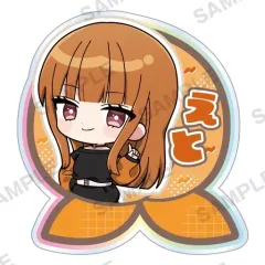 【中古】クリップ えと 「カラフルピーチ アクリルクリップ」