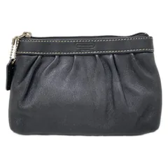 COACH(コーチ) ポーチ - 黒 レザー