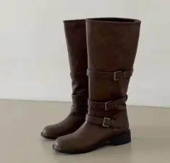 ベルト ロング ブーツ
