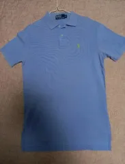ポロラルフローレン 半袖 カラーTシャツ ブルー