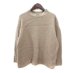 ジャーナルスタンダード レリューム JOURNAL STANDARD relume ニット セーター ハイネック 長袖 F ベージュ /MN