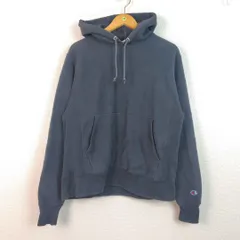 Champion チャンピオン スウェット パーカー リバースウィーブ ネイビー Sサイズ メンズ 古着 アメカジ ストリート
