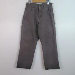 Dickies ディッキーズ ダック地 ペインターパンツ 無地 ブラウン 30x32 メンズ 古着 ワーク系 アメカジ