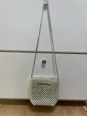 ZARA ザラ 正規品 パール ビーズ バッグ ミニバック
