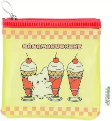 【中古】バッグ はなまるおばけ(イエロー) フラットスクエアポーチ 「サンリオキャラクターズ」