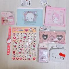 サンリオ キャラクター 財布/ポーチ/ステッカー/マスキングテープ 等 まとめセット