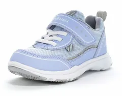 【moonstar】LUVRUSH LV 1231 SAX (18.5cm-21.5cm) ムーンスター ラブラッシュ サックス 子供靴 キッズ スニーカー スーパースター 抗菌防臭 軽量 運動会 女の子 シューズ  ジュニア