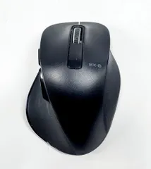 【HY】【美品】ELECOM M-XGL10DBBK EX-G ワイヤレスマウス Lサイズ BlueLED 5ボタン 静音 高精度センサー 抗菌加工 エルゴノミクスデザイン 長時間使用向け[ゆうパケット発送、送料無料]