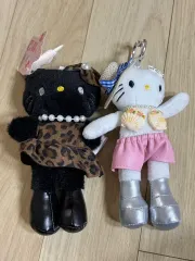 ハローキティ ぬいぐるみ キーホルダー コスチューム 新品