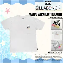 ビラボン メンズ Tシャツ 半袖 人気ブランド バレンタイン おしゃれ 白 ロゴ M レジャー リゾート WAVE WASHED TRUE GRIT 通販 BILLABONG BA011-216 BLK(ブラック×ロゴ) L