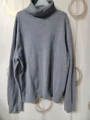 トミーヒルフィガー タートルネック ニット 長袖Tシャツ 105