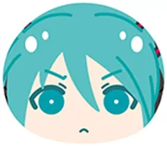 【中古】ぬいぐるみマスコット・ぬいぐるみバッジ 初音ミク(むー) 「ボーカロイド 初音ミク おまんじゅうにぎにぎマスコット」