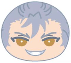 [중고] 봉제인형 마스코트 봉제인형 배지 늑대 [위치워치 오만쥬니기니기 마스코트]