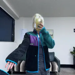 トゥーティー/0107 ティンバーランド カラー ブロック フリース ジャケット