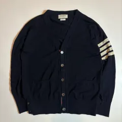 トム・ブラウン ネイビー カーディガン 4サイズ