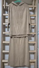 クズステン レディース ニットフード&スカート セット(値下げ)